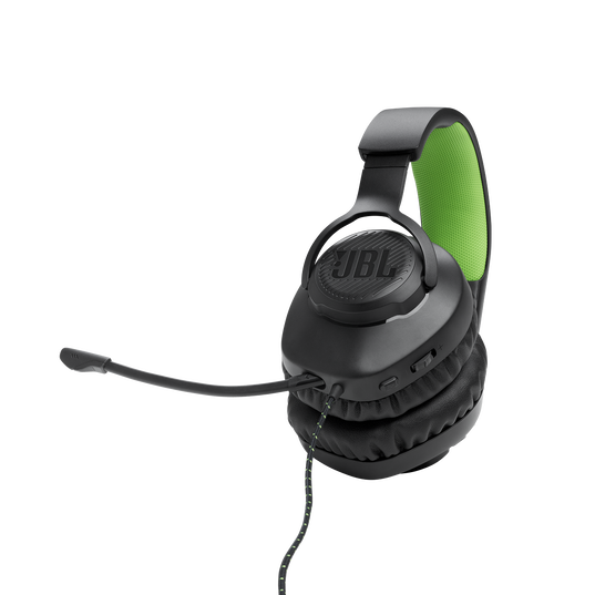 JBL Quantum 100X Console - Black - Wired over-ear gaming headset with a detachable mic - Detailshot 1